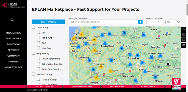 Screenshot Eplan Marketplace